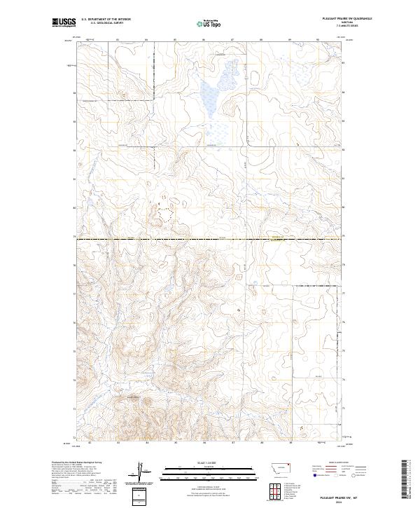 USGS Topographic Map – Pleasant Prairie SW