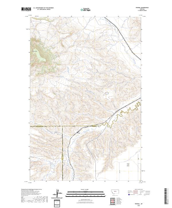 USGS Topographic Map – Pownal