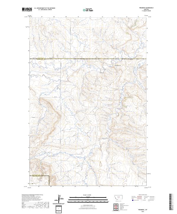 USGS Topographic Map – Progress