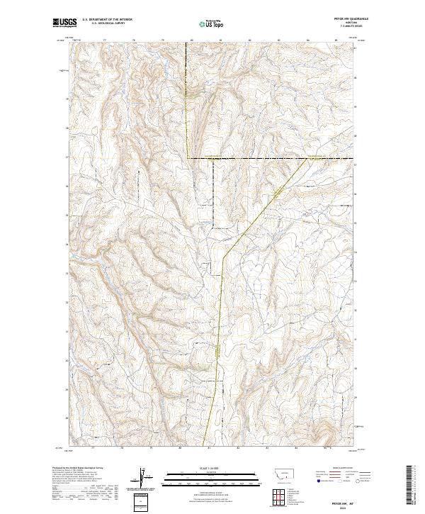 USGS Topographic Map – Pryor NW