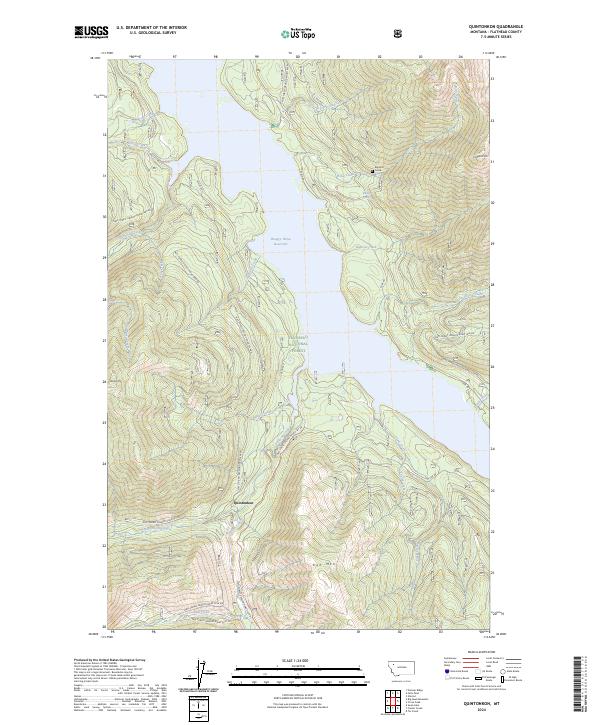 USGS Topographic Map – Quintonkon