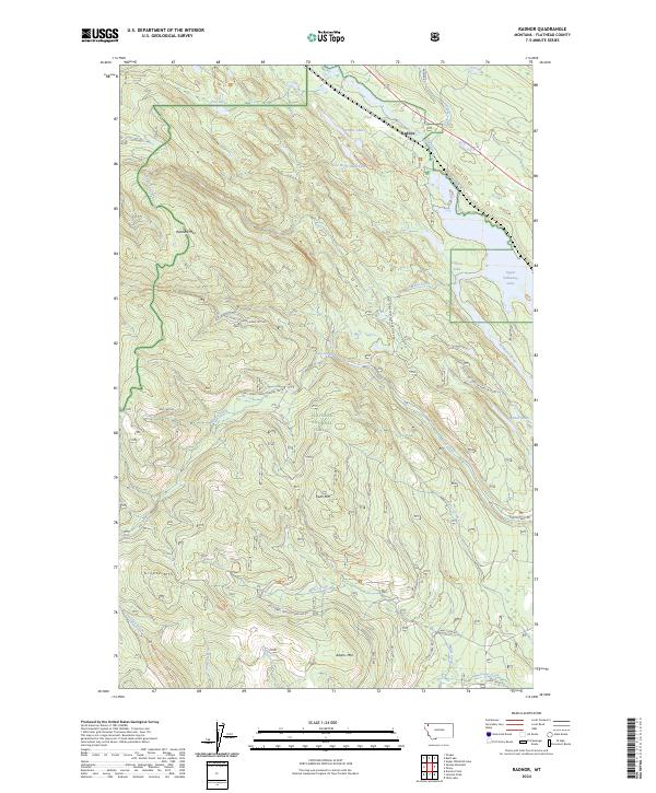 USGS Topographic Map – Radnor