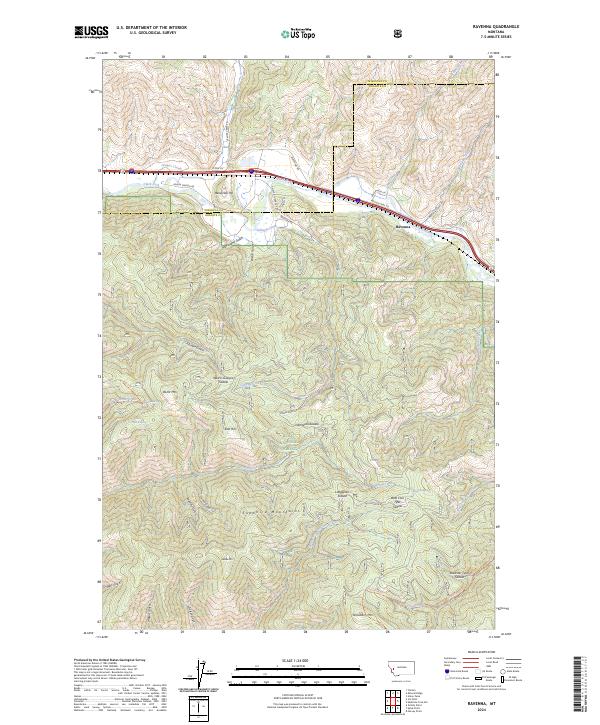 USGS Topographic Map – Ravenna