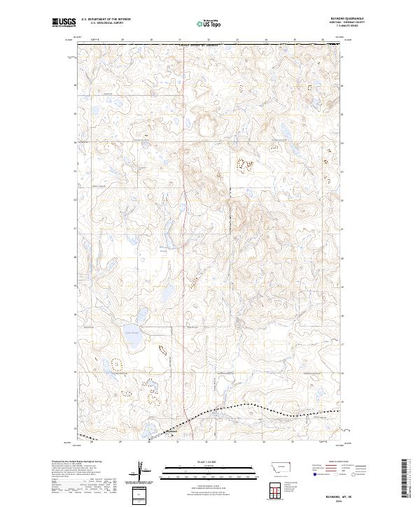 USGS Topographic Map – Raymond