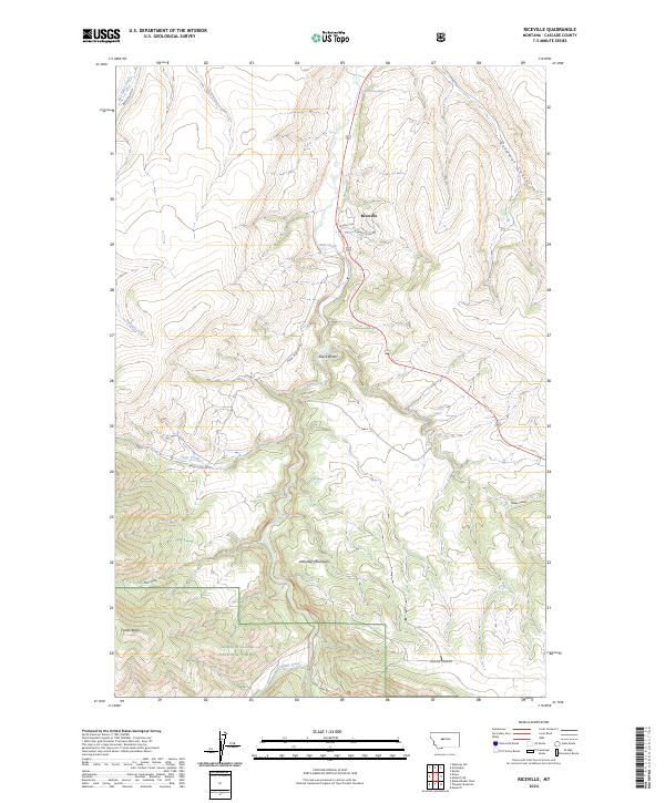 USGS Topographic Map – Riceville