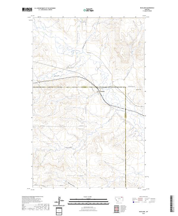 USGS Topographic Map – Richland