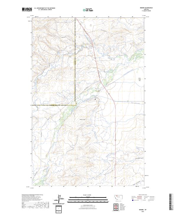 USGS Topographic Map – Robere