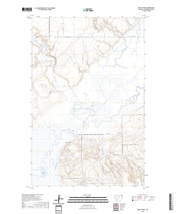 USGS Topographic Map – Rocky Point