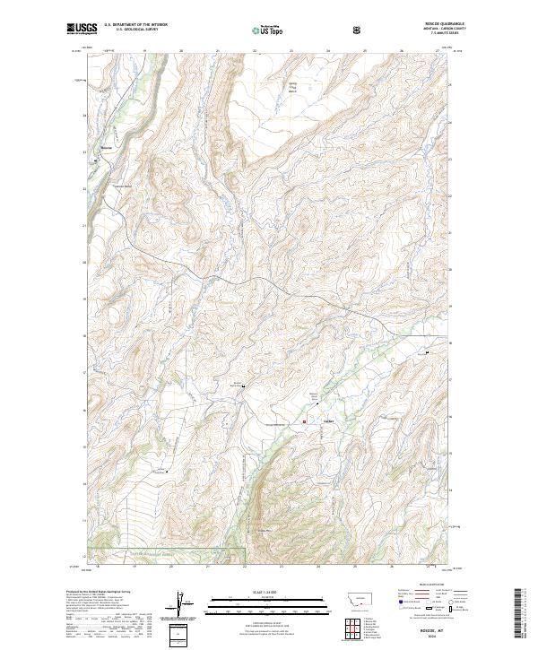 USGS Topographic Map – Roscoe
