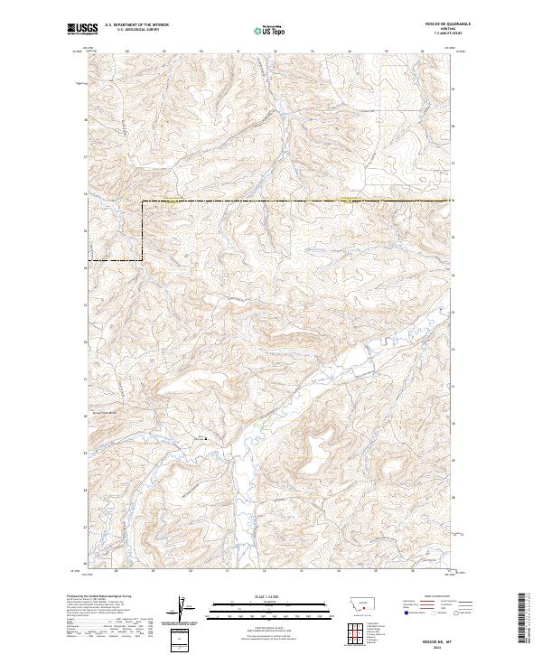 USGS Topographic Map – Roscoe NE