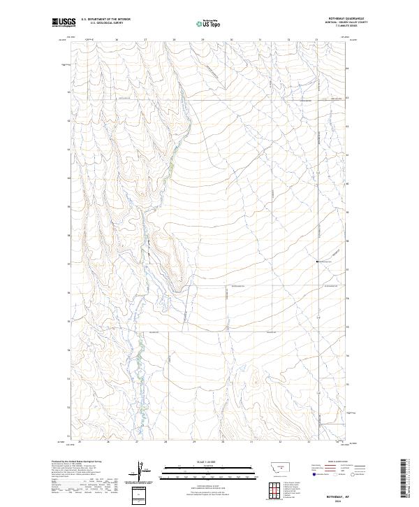 USGS Topographic Map – Rothiemay