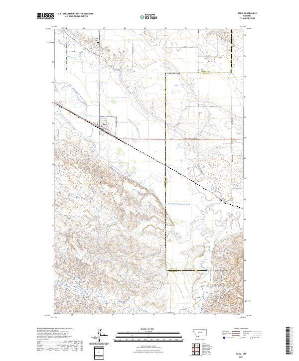 USGS Topographic Map – Saco