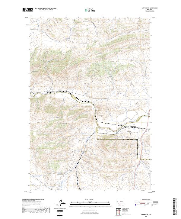 USGS Topographic Map – Sappington