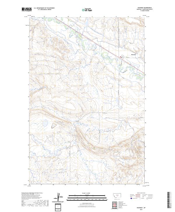 USGS Topographic Map – Shawmut