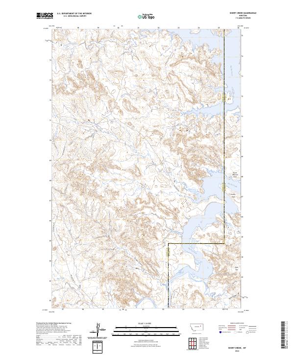 USGS Topographic Map – Short Creek