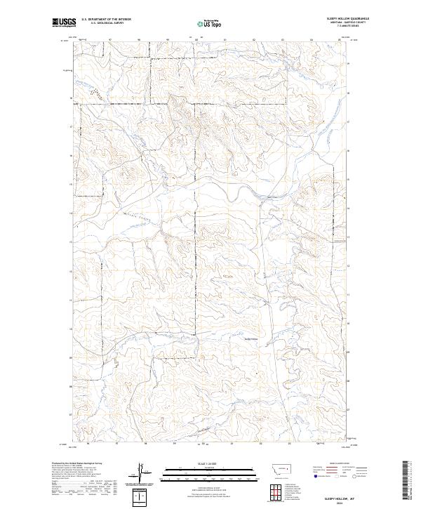 USGS Topographic Map – Sleepy Hollow