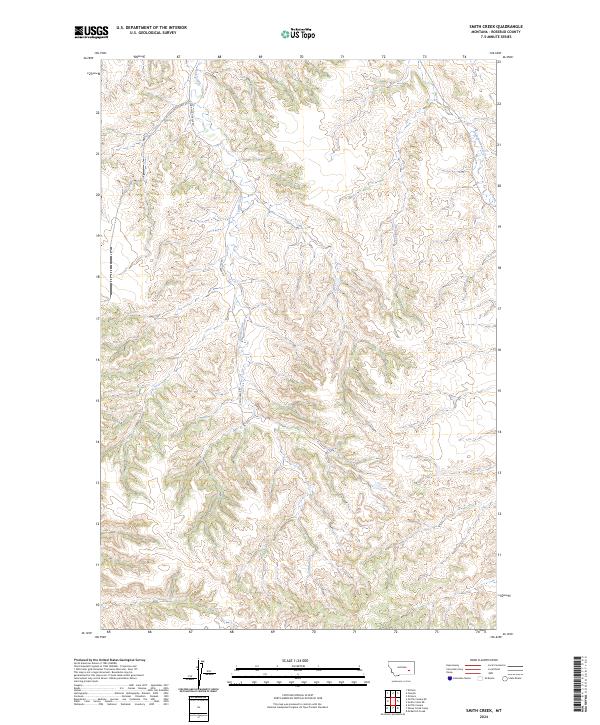 USGS Topographic Map – Smith Creek