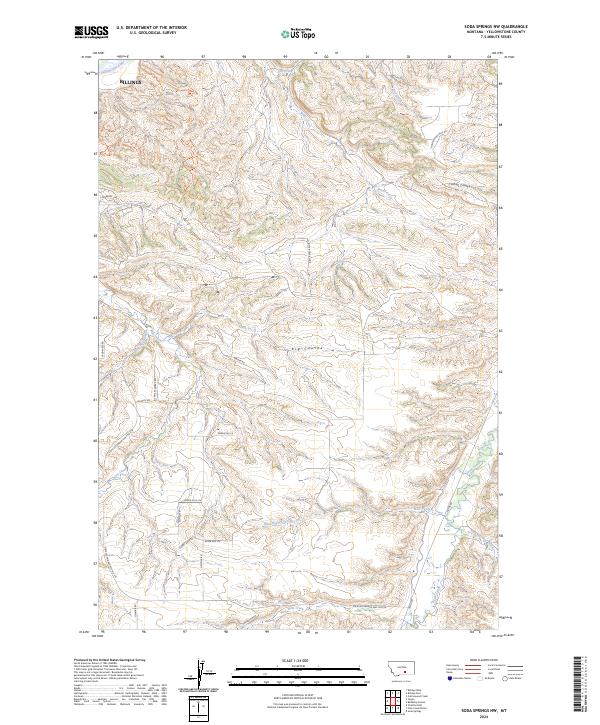USGS Topographic Map – Soda Springs NW