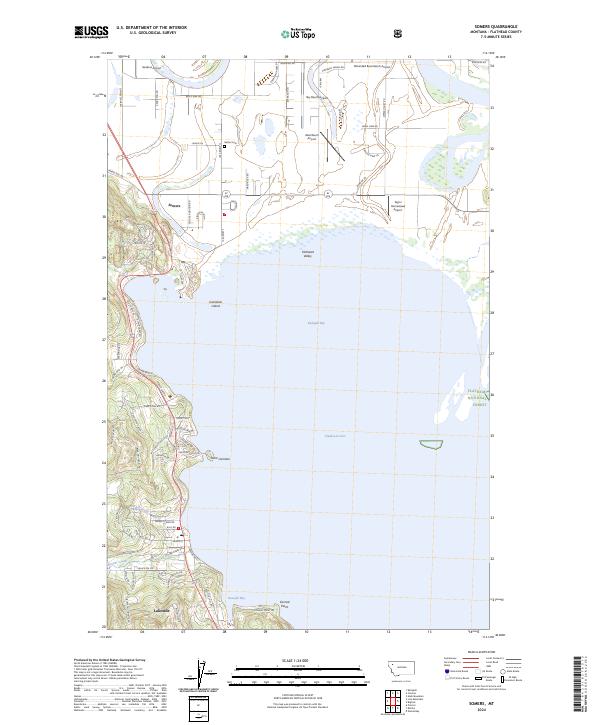 USGS Topographic Map – Somers