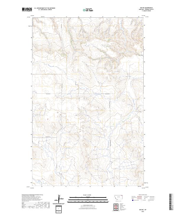 2024 Map of Soo NE, 2024 Print