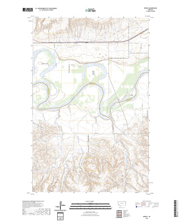 USGS Topographic Map – Sprole