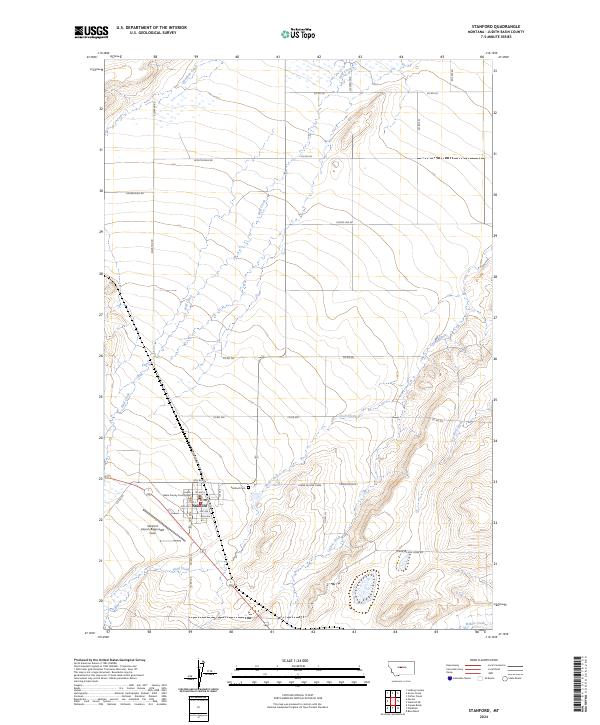 USGS Topographic Map – Stanford