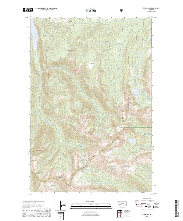 USGS Topographic Map – Storm Lake