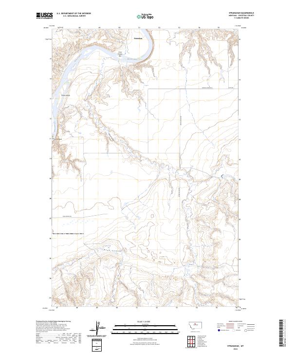USGS Topographic Map – Stranahan