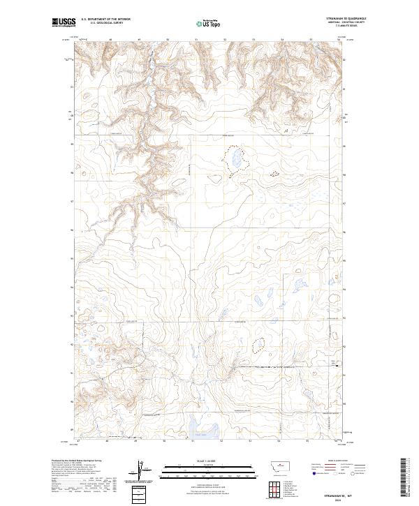 USGS Topographic Map – Stranahan SE