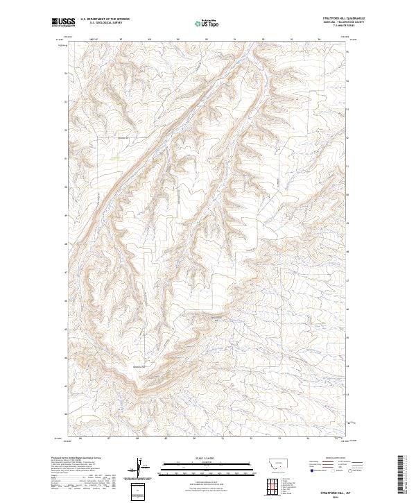 USGS Topographic Map – Stratford Hill