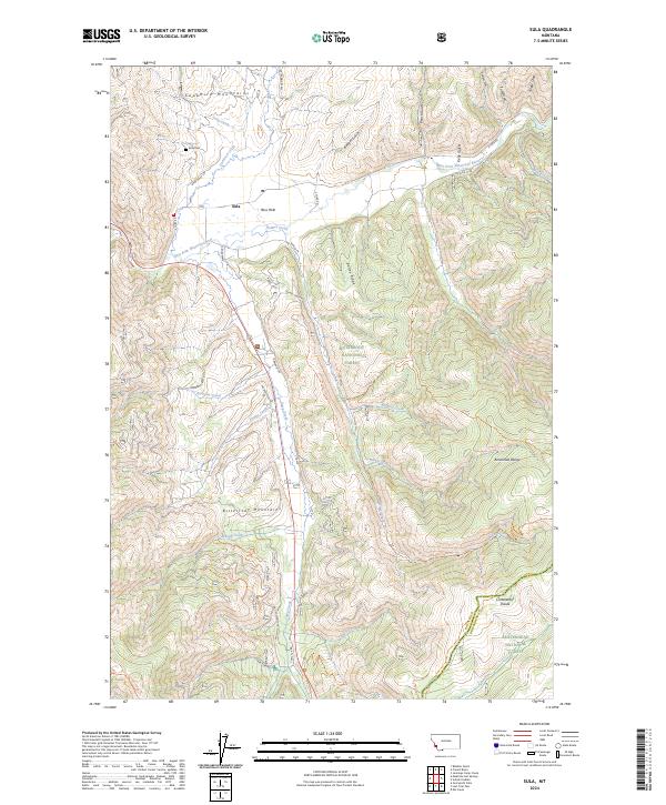 USGS Topographic Map – Sula