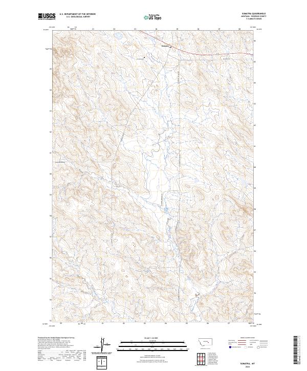 USGS Topographic Map – Sumatra