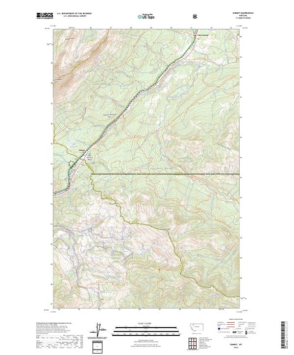 USGS Topographic Map – Summit