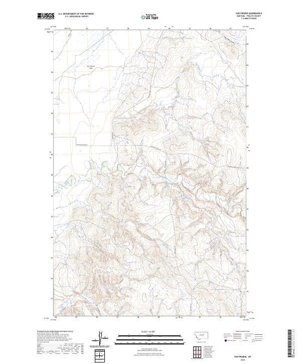 USGS Topographic Map – Sun Prairie