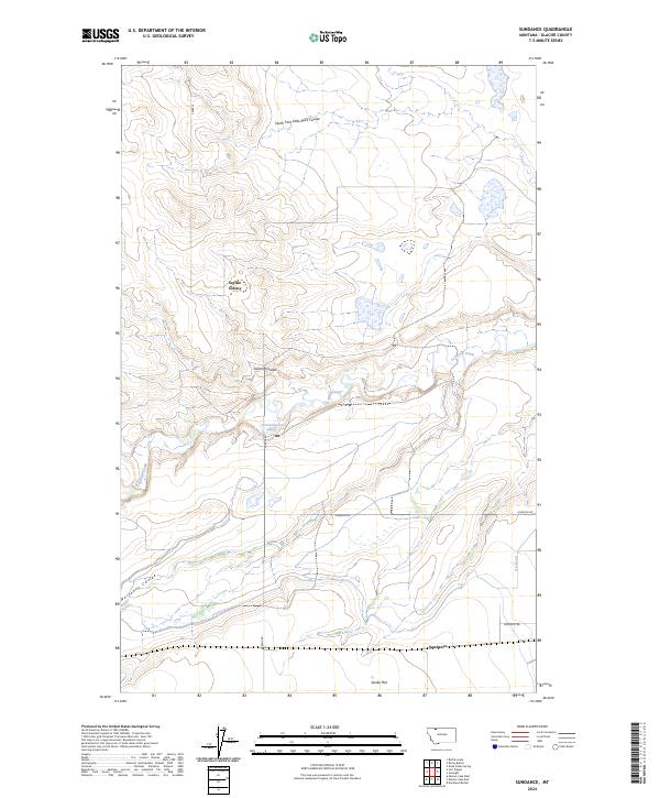 USGS Topographic Map – Sundance