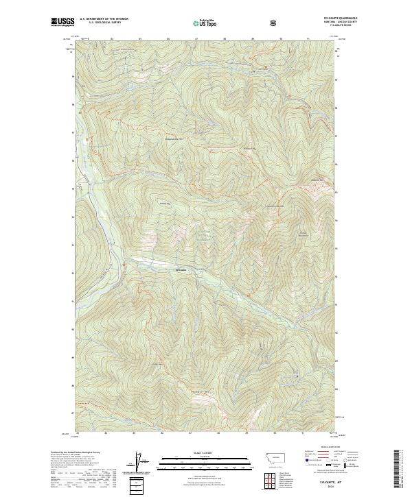 USGS Topographic Map – Sylvanite
