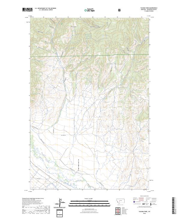 USGS Topographic Map – Tacoma Park