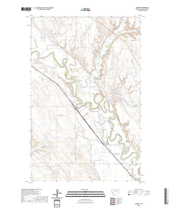 USGS Topographic Map – Tampico