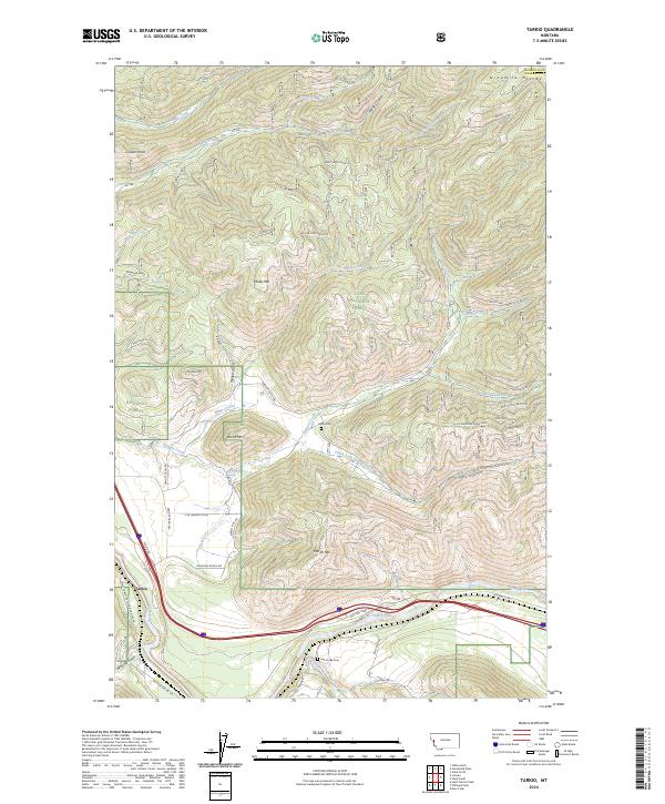 USGS Topographic Map – Tarkio