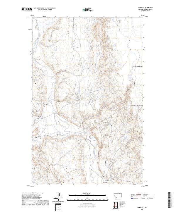 USGS Topographic Map – Tattnall