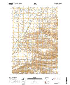 USGS Topographic Map – Ten O'Clock Gate