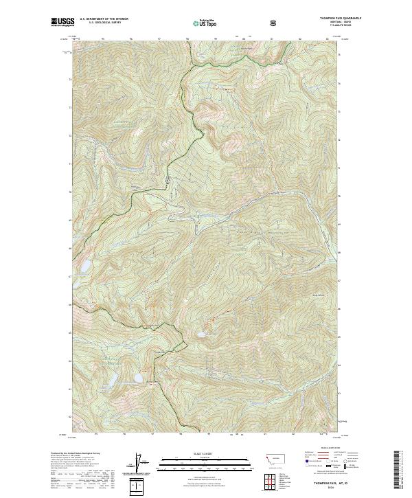 USGS Topographic Map – Thompson Pass