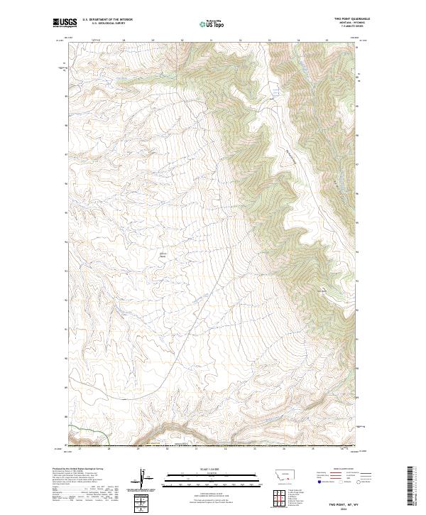 USGS Topographic Map – Two Point