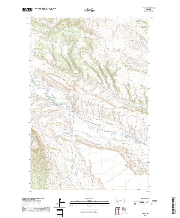 USGS Topographic Map – Tyler