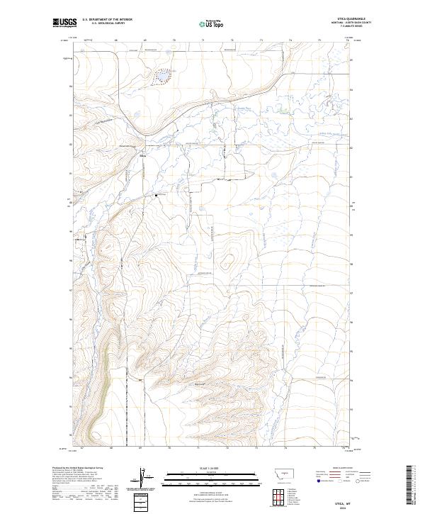 USGS Topographic Map – Utica