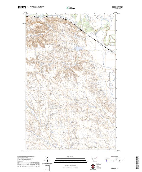 USGS Topographic Map – Vandalia