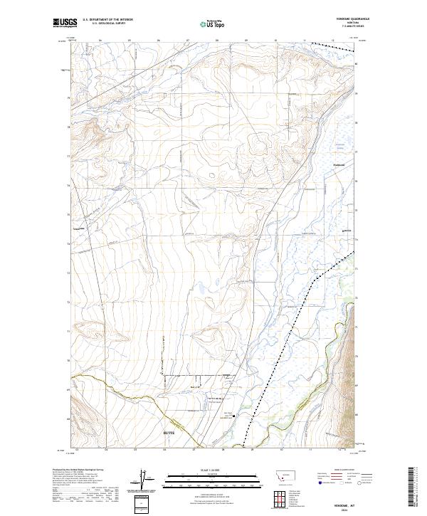 USGS Topographic Map – Vendome