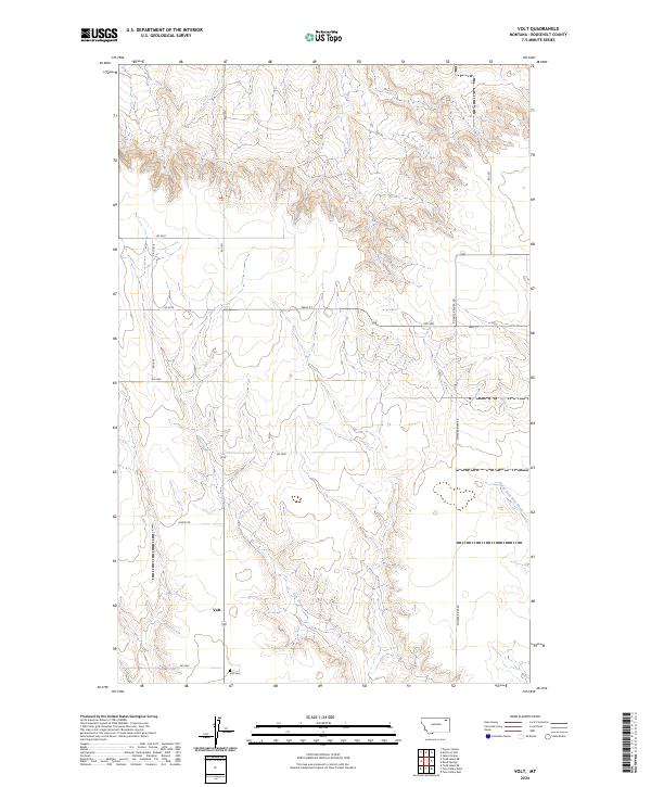 USGS Topographic Map – Volt