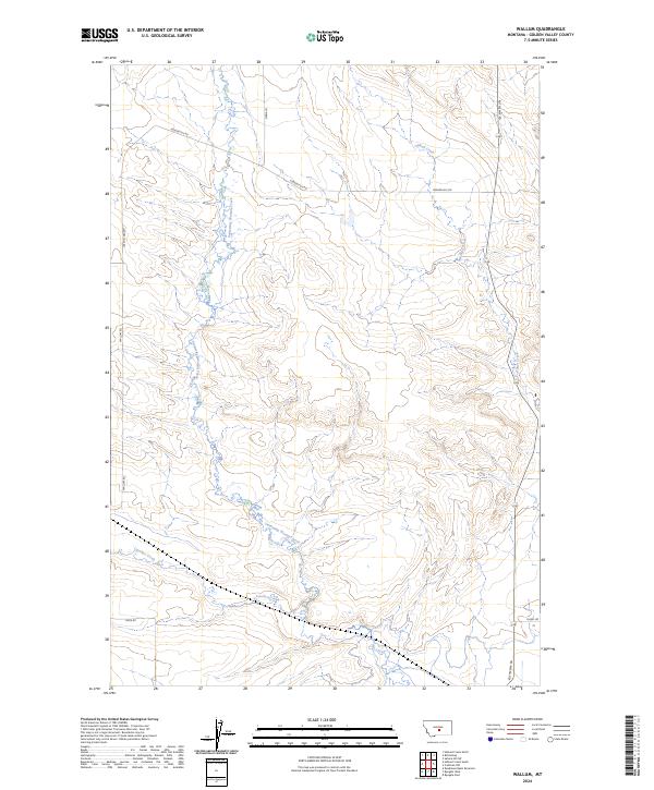 USGS Topographic Map – Wallum