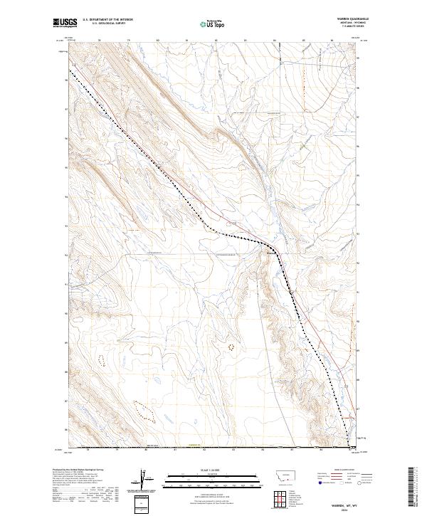 USGS Topographic Map – Warren